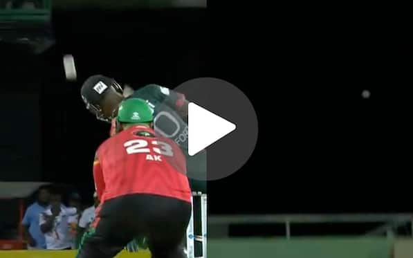 [Watch] Sherfane Rutherford Smashes Imran Tahir For A 104M Monster In CPL 2024